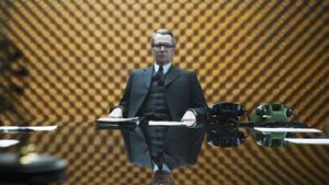 Gary Oldman as George Smiley